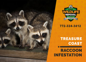infested by raccoons treasure coast