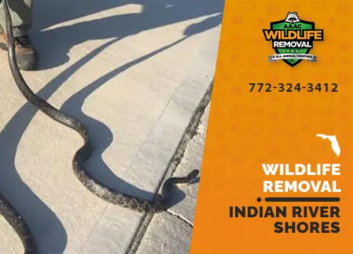 Indian River Shores Wildlife Removal professional removing pest animal