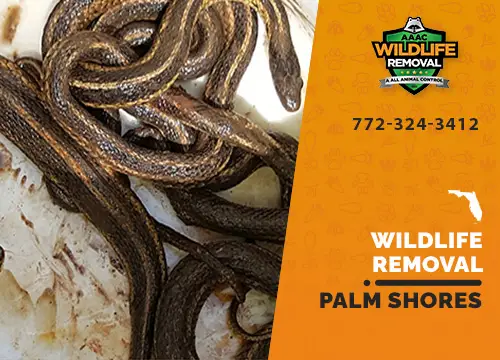 Palm Shores Wildlife Removal professional removing pest animal