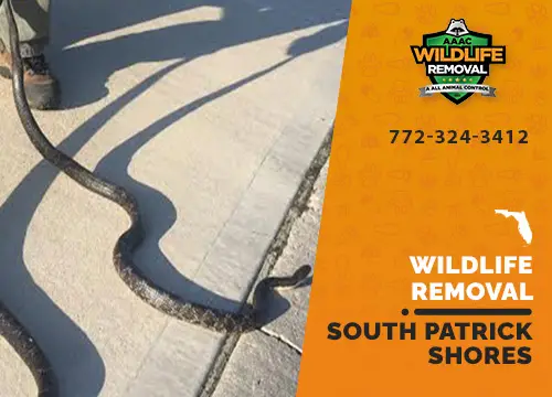 South Patrick Shores Wildlife Removal professional removing pest animal