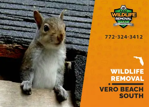 Vero Beach South Wildlife Removal professional removing pest animal