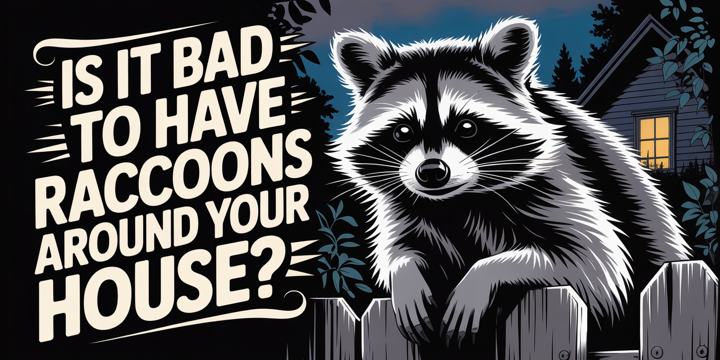 Is It Bad to Have Raccoons Around Your House?