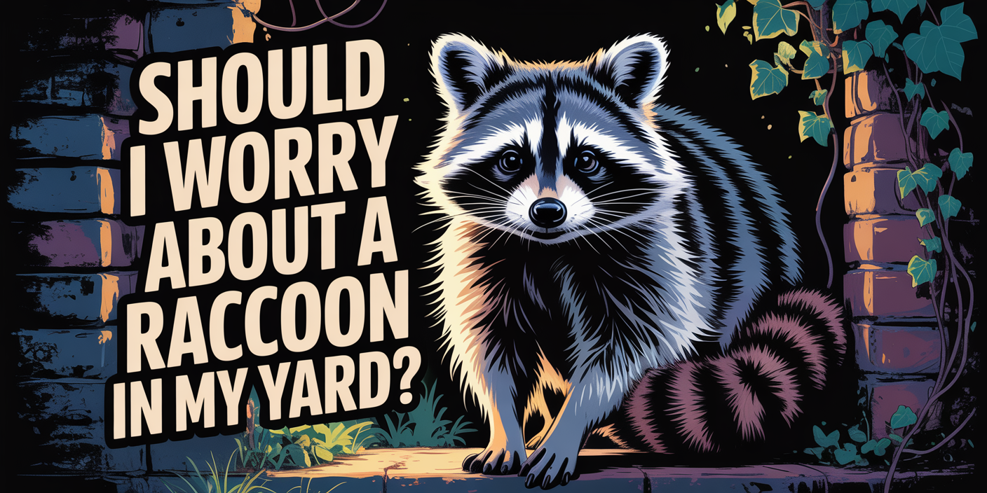 Should I Worry About a Raccoon in My Yard?