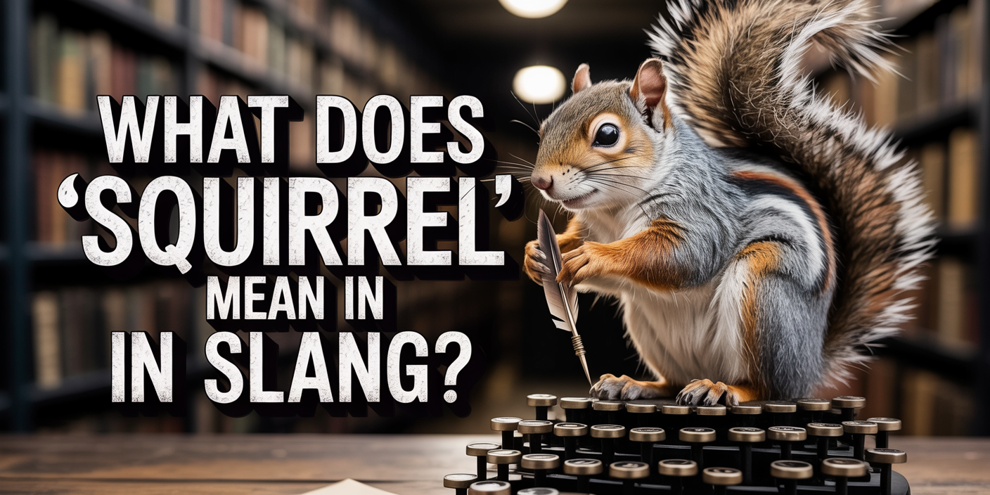 What Does “Squirrel” Mean in Slang?